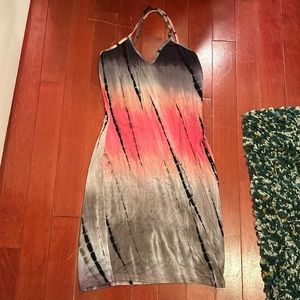 Summer tie die dress